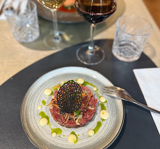 Meal at Chez Arsène